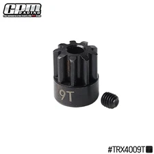 GPM Steel 9T Pinion Gear For TRAXXAS 1/10 TRX4 Defender TRX6 Mercedes Benz