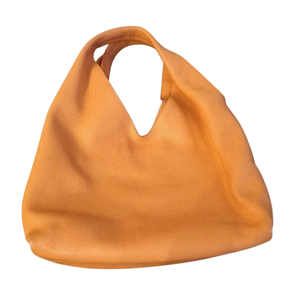 Bolso de Hombro Hobo LOEWE Dunas Anagrama Cuero Perforado Rosa Salmón De Colección Defecto Foto 2 de 4