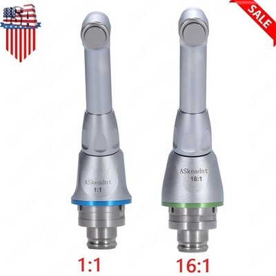 1:1 16:1 Dental Contra Angle Head Reduction Handpiece Fit NSK Endo MOTOR USA
