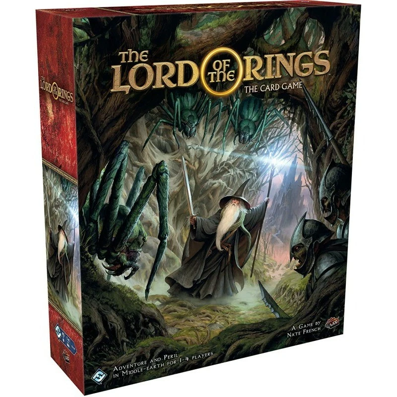 FANTASY FLIGHT GAMES Lord of the Rings LCG: Juego de cartas básico revisado