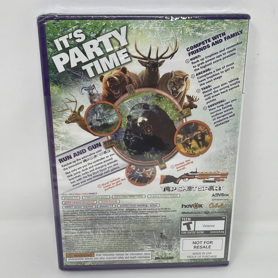 Cabela's Big Game Hunter: Hunting Party (Xbox 360 Kinect) 🔥Fast Shipping🔥 - Image 3 of 4
