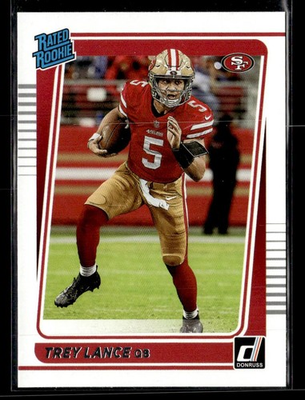 #ad #ad 2021 Donruss #254 Trey Lance Rookie Card San Francisco 49ers $1.59