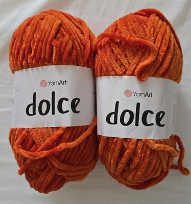 Yarn Art Dolce Super Bulky weight 100g 131 yards color #778 - 2 Skeins