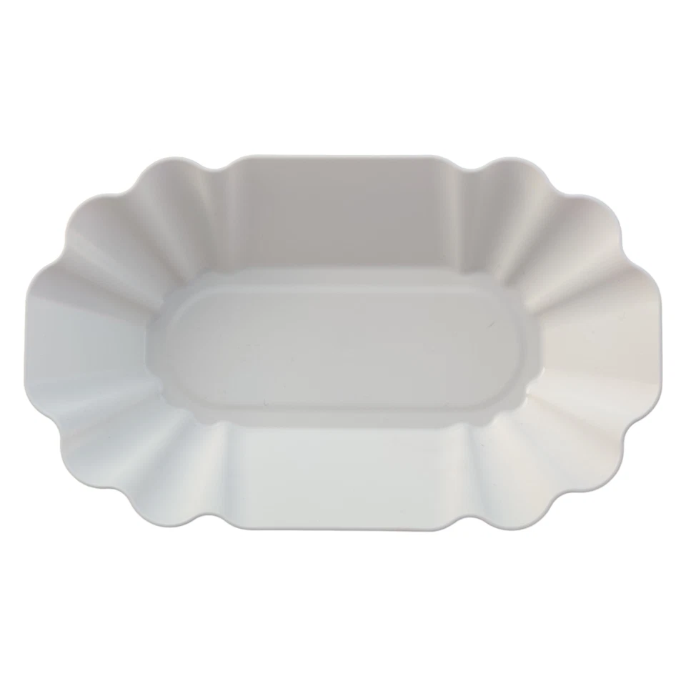 Mehrweg Kunststoff PP Pommes & Currywurst Schale cremeweiß - Made in Germany - Bild 3 von 4