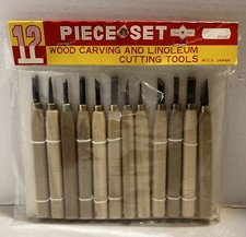 12 piece wood carving tools surgical steel By Trade Mark (D)