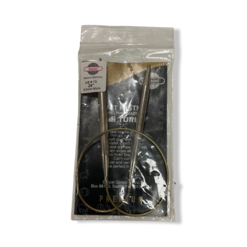 Skacel Addi Turbo Circular Knitting Needles US 13/9mm 24"/60cm - 第 1/2 張圖片