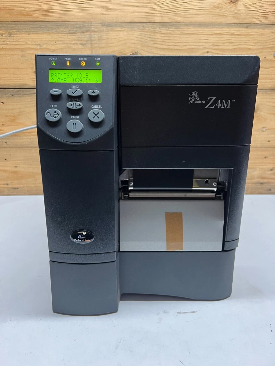 Imprimante Code-barres Zebra Z4M - Unité #3 - Occasion, Thermique, Fonctionnelle