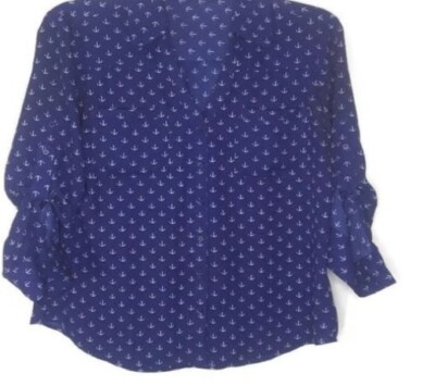 Chemise Express Portofino Pour Femme - Taille XS, Bleu, Occasion Très Bon état