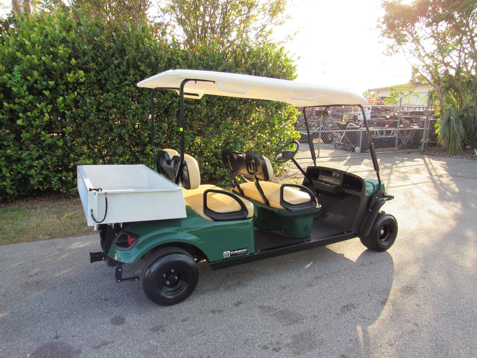 2016 Cushman Ezgo Shuttle 4 Gas Engine 4 Passenger Golf Cart Cargo Bed eBay