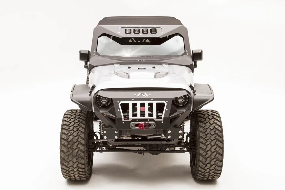 G1N Fab Fours JK30211 ViCowl Light Insert Fits 0718 Wrangler JK Foto 4 de 4