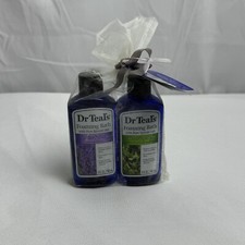 Dr Teals Foaming Bath Set Sleep Lavender Relax Spearmint Eucalyptus Lot Of 2