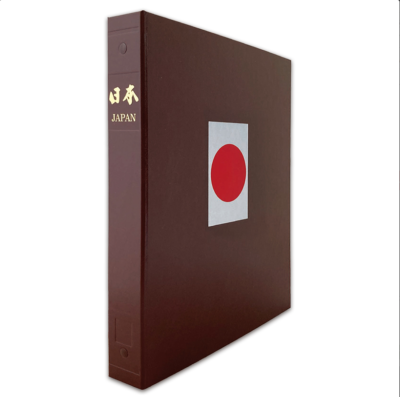 Japan Stamp Album Dedicated binder & Volume 9 Mounted Reef 1999