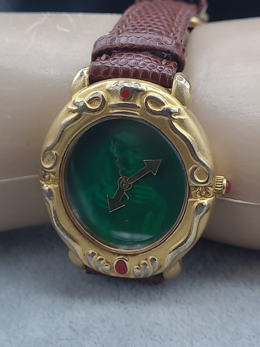 Very Rare 3-D Disney Watch Wicked Queen Wicked Witch Snow
