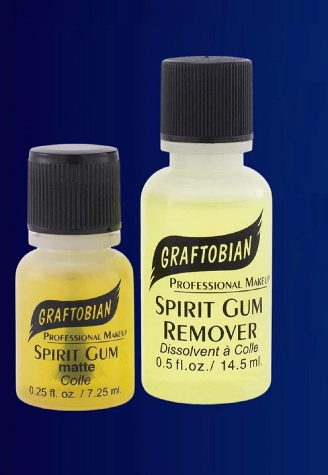 Graftobian Spirit Gum and Remover Combo Pack 1/4OZ Spirit Gum /1/2OZ Remover Set - Image 4 of 4