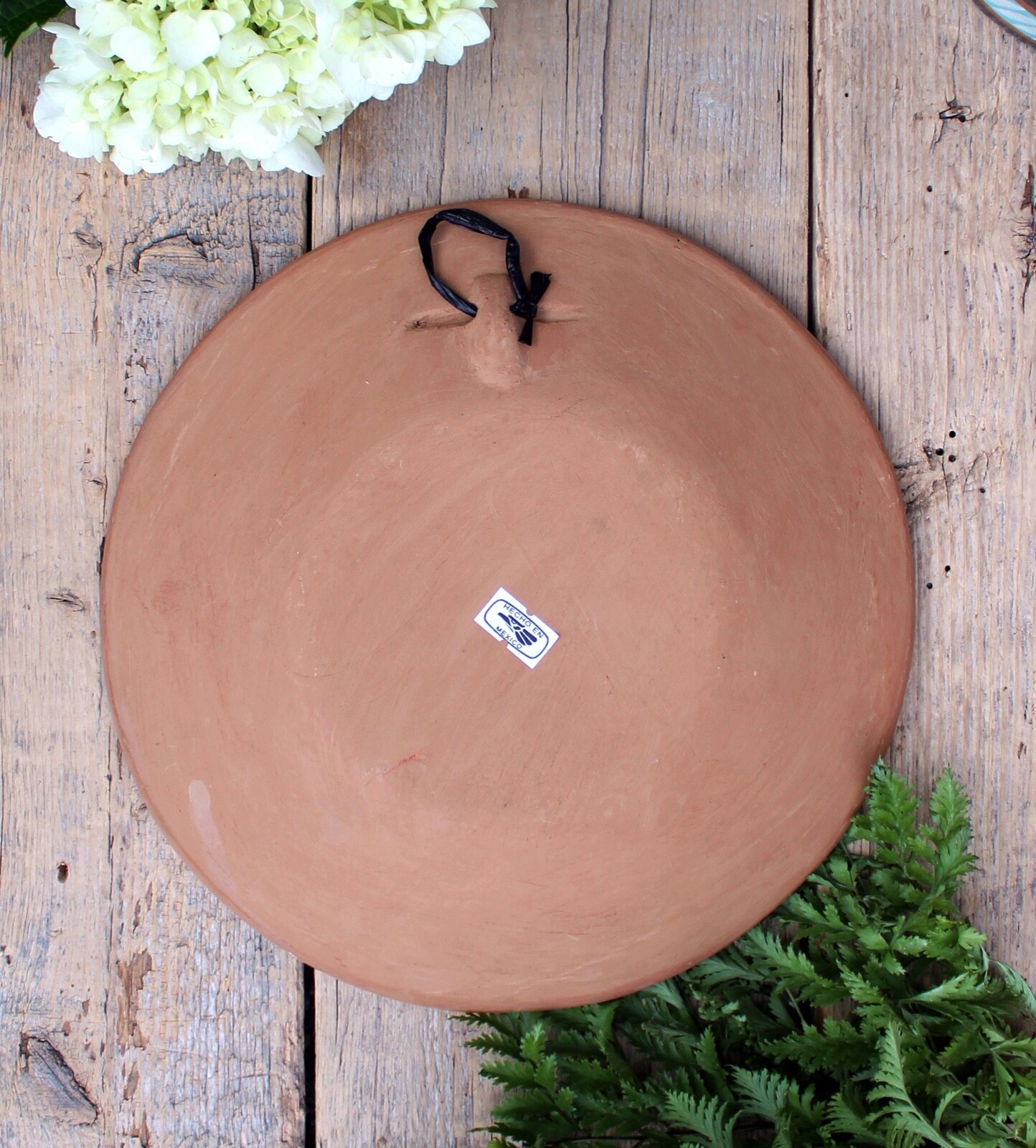 Plate Charger Deer by Daniel Aguilar Handmade Hand Painted Clay Mexican ...