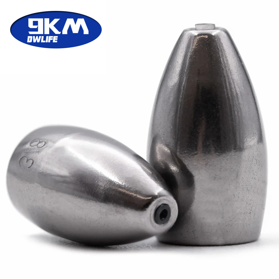 Bullet Weights For Fishing Uenhoy 10-Pack 3/4 Oz Fishing Weights