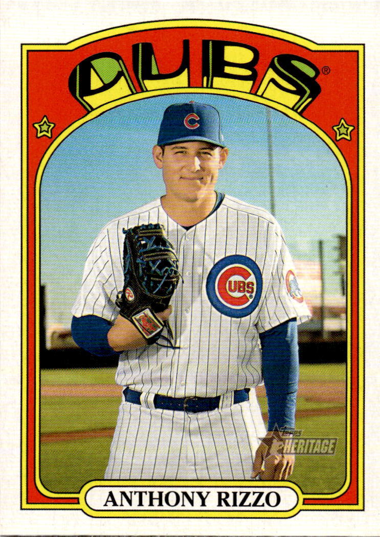 2021 Topps Heritage #175 Anthony Rizzo | eBay