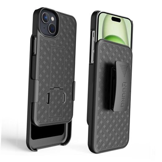 Combo Case with Kickstand & Holster for iPhone 15 Plus, iPhone 15 Plus (6.7