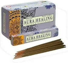Deepika Aura Healing Hand Rolled Incense Sticks Agarbatti Natural Fragrance 180g
