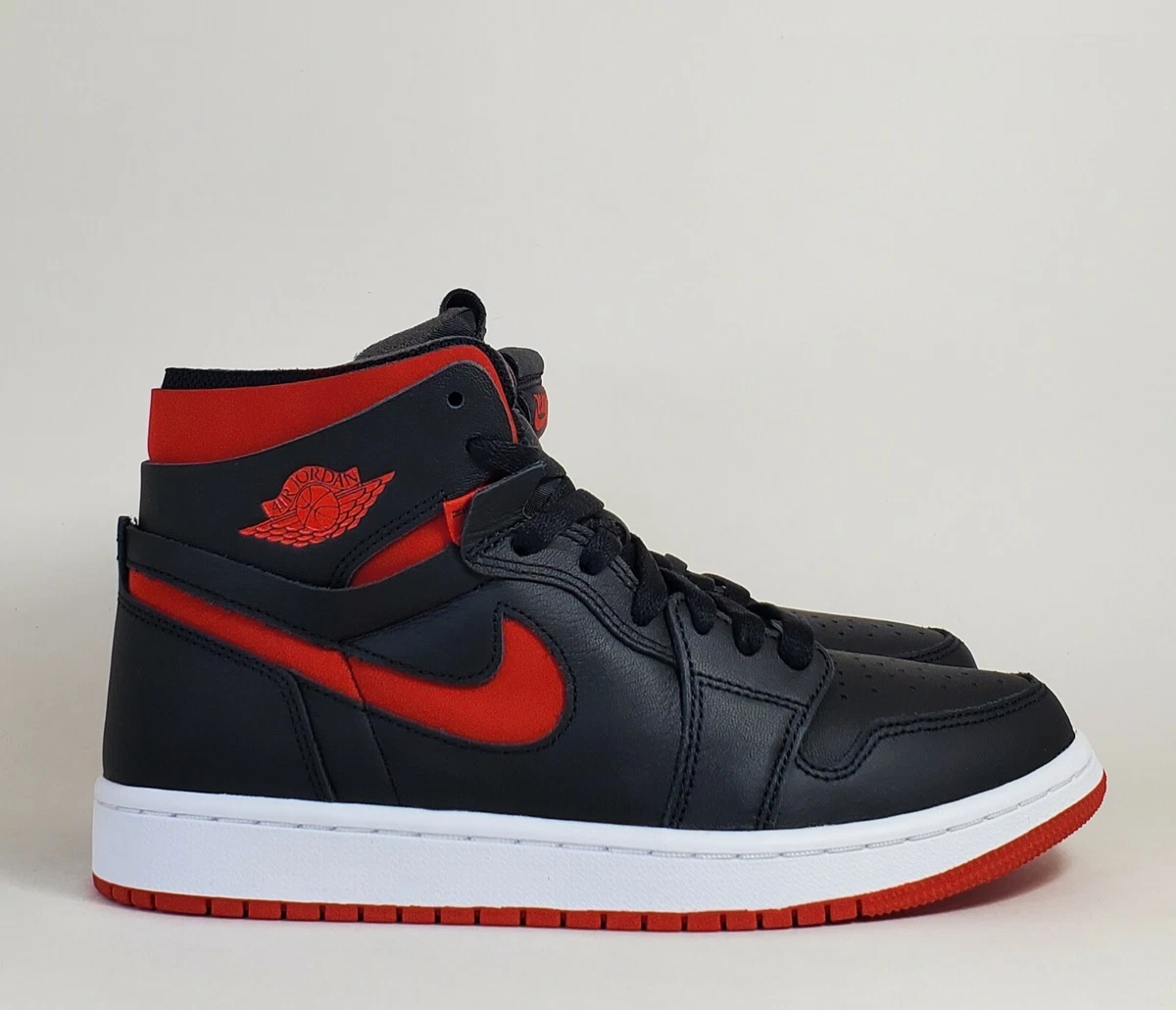 Jordan 1 Zoom Comfort High Black University Red W for sale | eBay