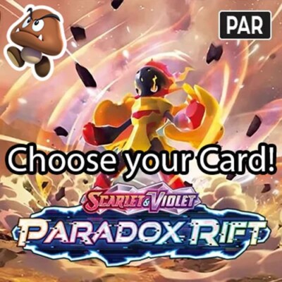 pokemon tcg paradox rift cards TCG: Scarlet & Violet: Rift: Booster Pack Violet—Paradox Rift expansion Paradox Rift Visual Card List