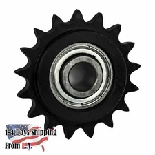 Jeremywell #40 Roller Chain Idler Sprocket 5/8" Bore Hardened 17 Tooth