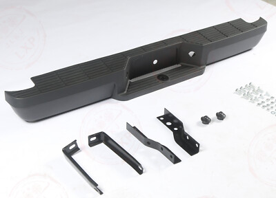 For 1993-1999-2001-2011 Ford Ranger Rear Step Bumper Black Fleetside ...