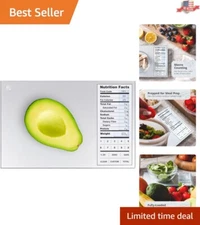 Precision Nutrition Scale in Pearl Gray - Ideal for Calorie Counting & Meal Prep