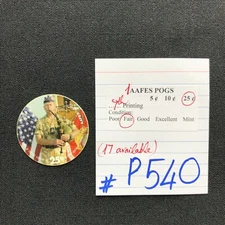 AAFES POGS, 7th Series/Printing, 1 POG, 25¢, #P540, FAIR