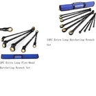 WORKPRO Extra Long Ratchet Wrench Set/Flex Head Extra Long Ratchet Wrench Set