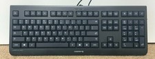 Cherry KC 1000 Black Full Sized USB Wired Keyboard JK-0800EU-2 Open Box