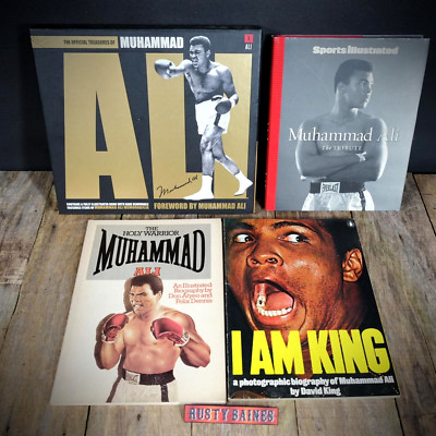 Boxing Book Bundle, Muhammad Ali, Holy Warrior, Sports Illustrated, Memorabilia