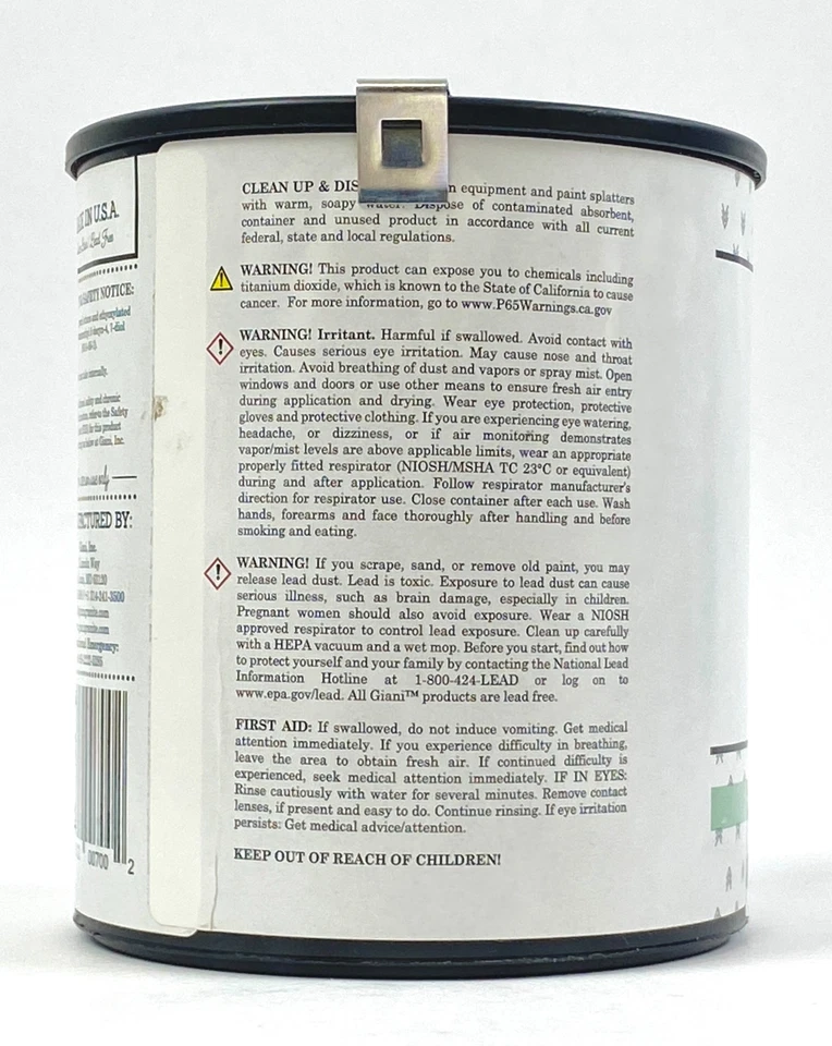 Pintura para gabinete Nuvo Celadon Cove 31 oz fácil aplicación secado rápido Foto 2 de 4