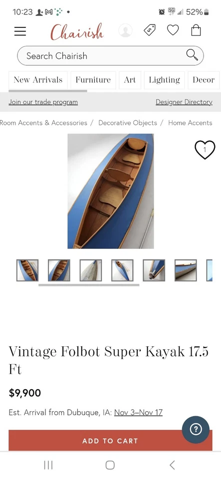 Kayak Folbot 17 pies 2 personas con velas Foto 4 de 4