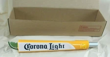 CORONA LIGHT BEER LIME WEDGE TALL TAP HANDLE YELLOW BAR CHRISLAN CERAMIC NEW NIB