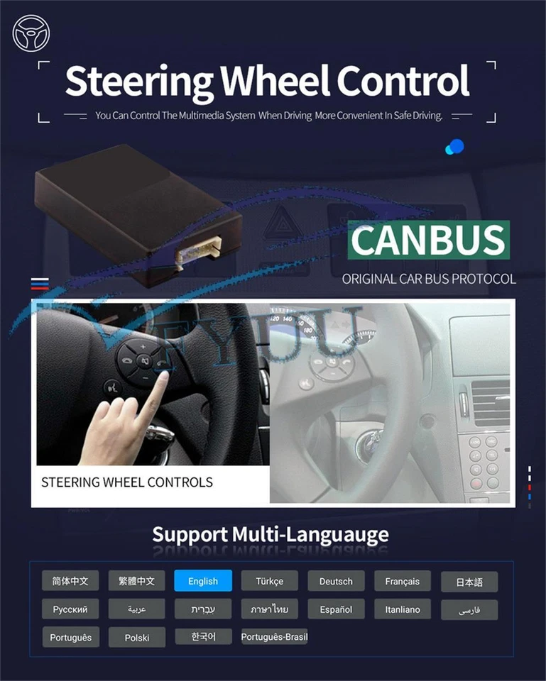 9" Android Stereo Radio FM For 05-11 Lexus GS300 GS350 GS430 GS450 GS460 Carplay - Image 3 of 4