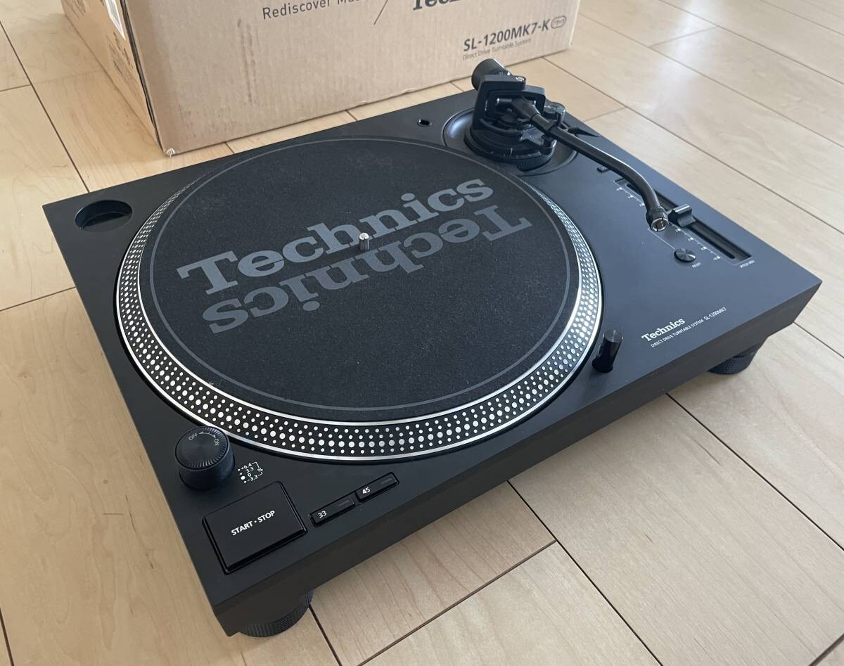 Technics SL-1200MK7-K Direct Drive Turntable System BLack | eBay