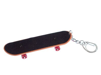 Skateboard Keychain Mini Blings Pendant Keyring Board Skater Multicoloured