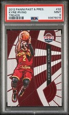 2012 Panini Past & Present #32 Kyrie Irving PSA 9 ROOKIE Treads RC SP