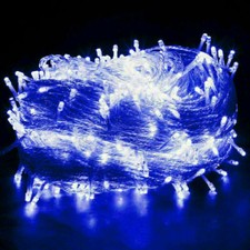 Mains Plug In Fairy String Lights 10-100M LED Xmas Party Garden Wedding Outdoor