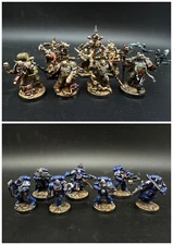 Kill Team Starter Set Death Guard Vs Ultramarines Pro Painted Made To Order