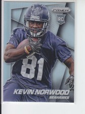 2014 Panini Prizm Kevin Norwood Rc Silver Parallel Seahawks #220