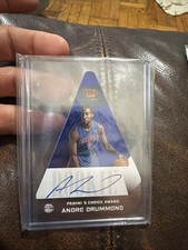 2012-13 Panini Crown Royale Andre Drummond On Card Auto Rookie RC Die Cut #33/49. rookie card picture