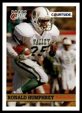 1992 Courtside Ronald Humphrey Rookie Mississippi Valley State Delta Devils #98