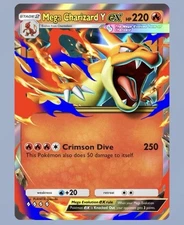 Mega Charizard Y ex Pokémon TCGP TCG POCKET English ENG Digital Card