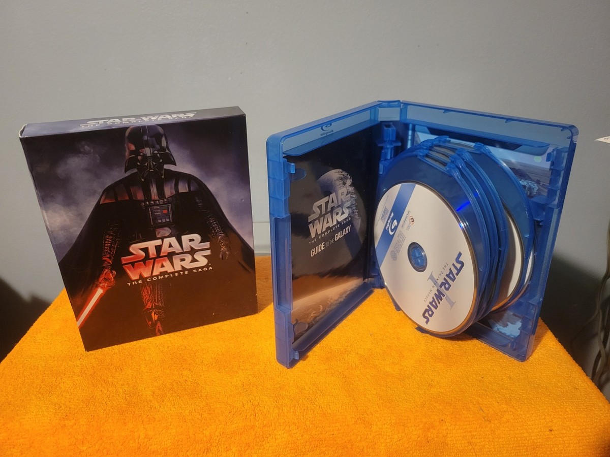 Star Wars: The Complete Saga (Blu-Ray)- 9 disc set With Booklet | eBay