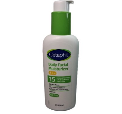 Cetaphil AM Daily Facial Moisturizer SPF 15 4 FL OZ New