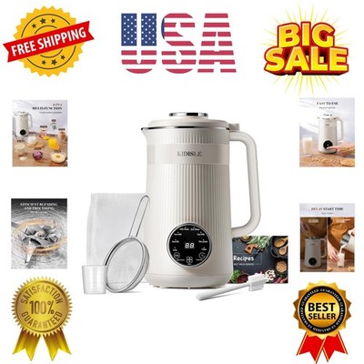 8 in 1 Nut Milk Maker Blender, 32oz Homemade Soy, Almond, Oat, Coconut, Plant...