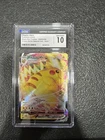 2023 POKEMON SWSH BLACK STAR PROMO #286 FULL ART/PIKACHU VMAX CGC 10