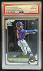 2022 Bowman Jackson Chourio 1st Chrome Prospect #BCP-79 PSA 10 Gem Mint Brewers